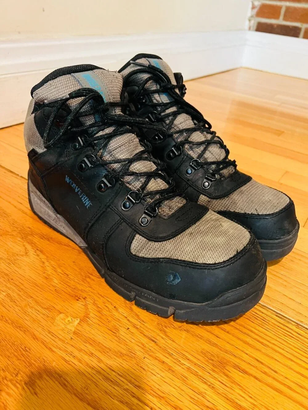 Wolverine Men's Mauler Hiker Waterproof Work Boots Size 12 EW